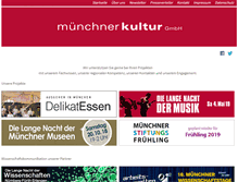 Tablet Screenshot of muenchner.de